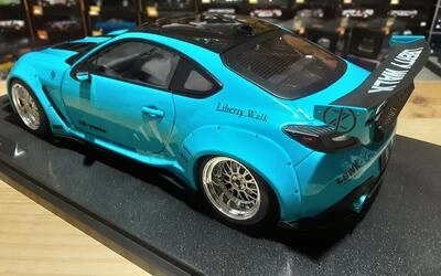 SOLIDO 1/18 - TOYOTA GR86 LBWK BODY KIT - 2024 - BABY BLUE