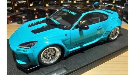 SOLIDO 1/18 - TOYOTA GR86 LBWK BODY KIT - 2024 - BABY BLUE