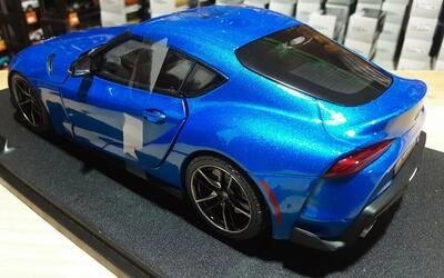SOLIDO 1/18 - TOYOTA SUPRA GR - BLUE - 2023