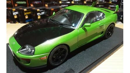SOLIDO 1/18 - TOYOTA SUPRA MK IV (A80) COUPE - 1993 - GREEN 