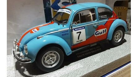SOLIDO 1/18 - VW BEETLE 1303 - Nº 7 RALLY COLDS BALLS - 2019