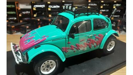 SOLIDO 1/18 - VW BEETLE ALL ROAD - 1976 - MIAMI GREEN