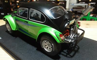 SOLIDO 1/18 - VW BEETLE BAJA - 1976 - GREEN