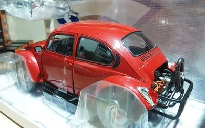 SOLIDO 1/18 -  VW BEETLE BAJA - RED - 1975