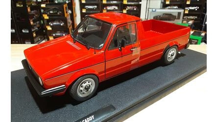 SOLIDO 1/18 - VW CADDY MK I - 1982 - RED
