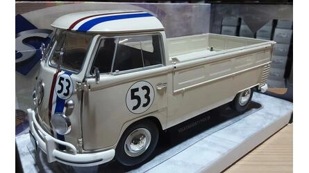 SOLIDO 1/18 - VW T 1B PICK-UP - Nº 53 HERBIE - 1950