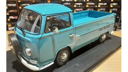 SOLIDO 1/18 - VW T2 PICK-UP - 1968 - BLUE