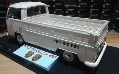 SOLIDO 1/18 - VW T2 PICK-UP - 1968 - WHITE