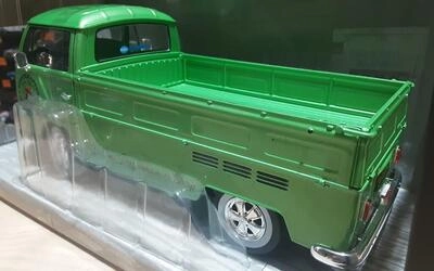 SOLIDO 1/18 - VW T2  PICK UP ROOSTER SPEED MOTORCYCLE CUSTOM