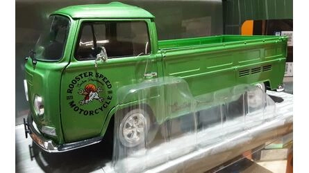 SOLIDO 1/18 - VW T2  PICK UP ROOSTER SPEED MOTORCYCLE CUSTOM