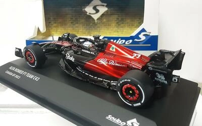 SOLIDO 1/43 - ALFA ROMEOF1 C 43 - Nº 77  V. BOTTAS - CANADA 