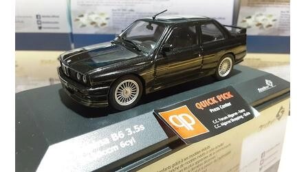 SOLIDO 1/43 - ALPINA E30 B6 - 1989 - BLACK