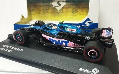 SOLIDO 1/43 - ALPINE F1 A523 - Nº 10 P. GASLY - 3º DEUTH GP 