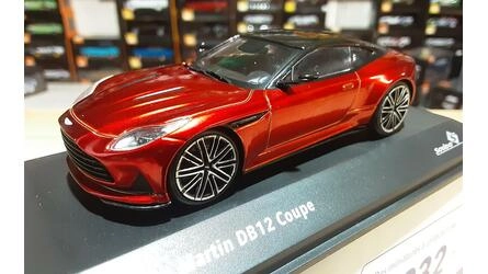 SOLIDO 1/43 - ASTON MARTIN DB 12 4.0L V8 COUPE - 2023 - RED