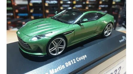 SOLIDO 1/43 - ASTON MARTIN DB12 4.0 L V8 COUPE - 2023 - GREE