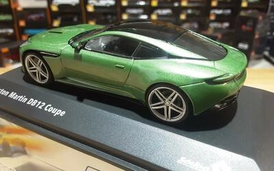 SOLIDO 1/43 - ASTON MARTIN DB12 4.0 L V8 COUPE - 2023 - GREE