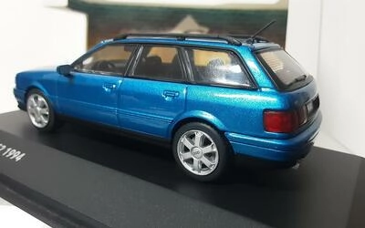 SOLIDO 1/43 - AUDI A4 RS2 - 1994 - BLUE