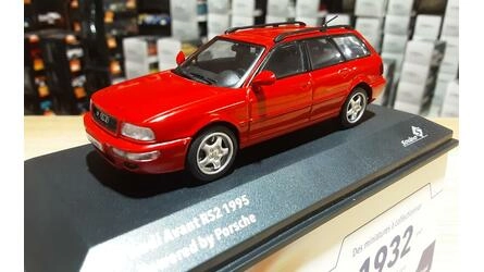 SOLIDO 1/43 - AUDI A4 RS2 - 1995 - LAZER RED