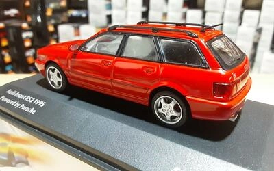 SOLIDO 1/43 - AUDI A4 RS2 - 1995 - LAZER RED