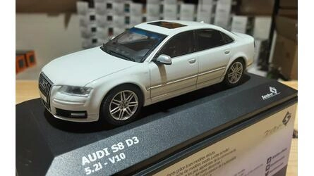 SOLIDO 1/43 - AUDI S8 (D3) - WHITE - 2010
