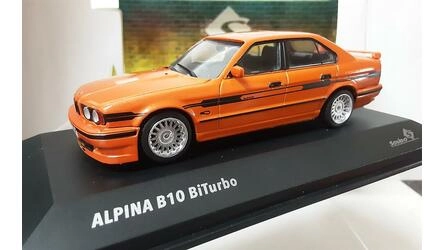 SOLIDO 1/43 - BMW 5-SERIES ALPINA B10 (E34) BITURBO - ORANGE