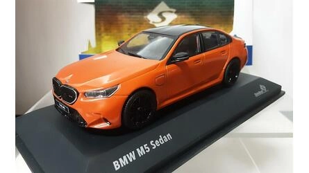 SOLIDO 1/43 - BMW 5-SERIES M5 (G90)  - FIRE ORANGE III - 202
