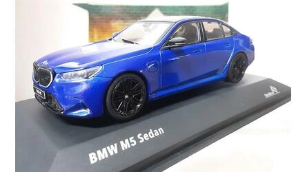 SOLIDO 1/43 - BMW 5-SERIES M5 (G90)  - MARINA BAY BLUE - 202