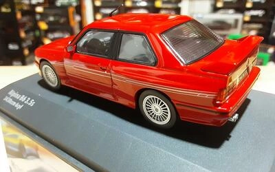 SOLIDO 1/43 - BMW ALPINA E30 B6 - 1990 - ALPINA RED
