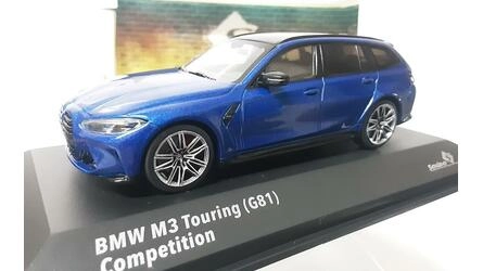 SOLIDO 1/43 - BMW G81 M3 TOURING COMPETITION - 2023 - BLUE