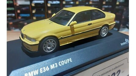 SOLIDO 1/43 - BMW M3 (E36) COUPE- DAKAR YELLOW - 1999