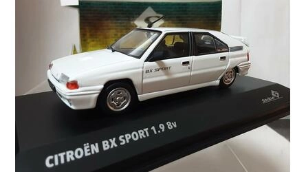 SOLIDO 1/43 - CITROEN BX SPORT - 1985 - BLANC MEIJE