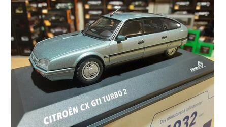 SOLIDO 1/43 - CITROEN CX 2.5 GTI TURBO 2 - 1988 - BLUE GRAY