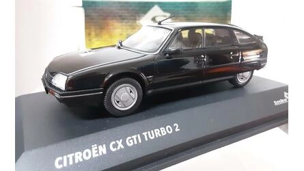 SOLIDO 1/43 - CITROËN CX GTI TURBO II - NOIR ONYX - 1989