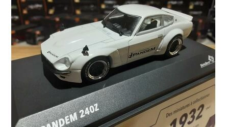 SOLIDO 1/43 - DATSUN 240 Z ROCKET BUNNY COUPE - 1973 - WHITE
