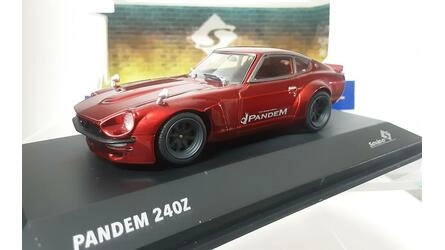 SOLIDO 1/43 - DATSUN 240Z ROCKET BUNNY COUPE - 1973 - RED