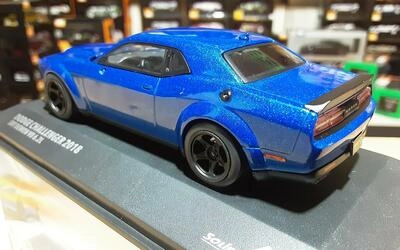 SOLIDO 1/43 - DODGE CHALLENGER SRT - 2018 - BLUE