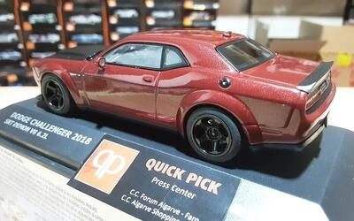 SOLIDO 1/43 - DODGE CHALLENGER SRT - 2018 - RED