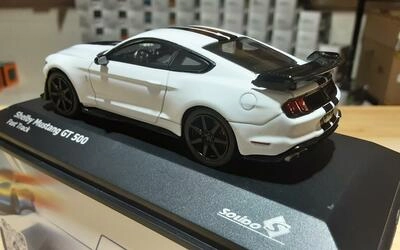 SOLIDO 1/43 - FORD MUSTANG GT500 COUPE - WHITE - 2020
