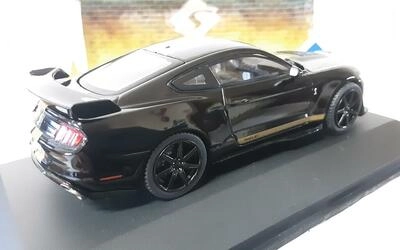 SOLIDO 1/43 - FORD MUSTANG SHELBY GT 500 COUPE - 2020 - BLAC