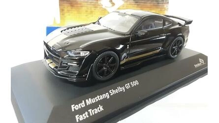 SOLIDO 1/43 - FORD MUSTANG SHELBY GT 500 COUPE - 2020 - BLAC