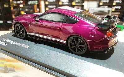 SOLIDO 1/43 - FORD MUSTANG SHELBY GT 500 COUPE - 2020 - PURP