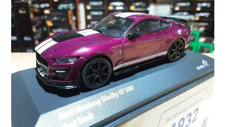 SOLIDO 1/43 - FORD MUSTANG SHELBY GT 500 COUPE - 2020 - PURP