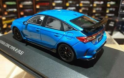 SOLIDO 1/43 - HONDA CIVIC TYPE-R - 2022 - BLUE