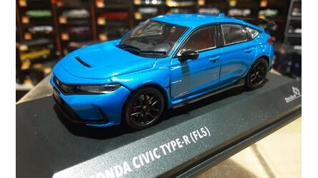 SOLIDO 1/43 - HONDA CIVIC TYPE-R - 2022 - BLUE