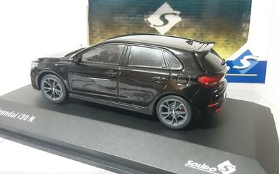 SOLIDO 1/43 - HYUNDAI I30 N - 2022 - BLACK
