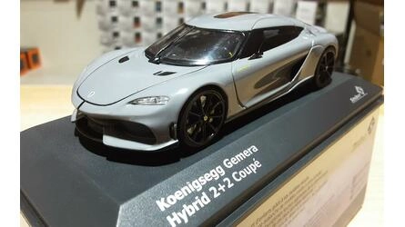SOLIDO 1/43 - KOENIGSEGG GEMERA - GREY - 2021