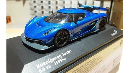 SOLIDO 1/43 - KOENIGSEGG JESKO - IMPERIAL BLUE - 2021