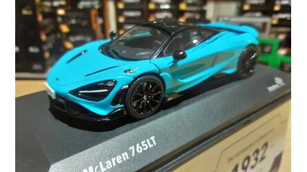 SOLIDO 1/43 - MCLAREN 765 LT - 2020 - LIGHT BLUE