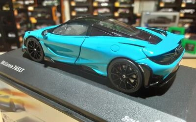 SOLIDO 1/43 - MCLAREN 765 LT - 2020 - LIGHT BLUE