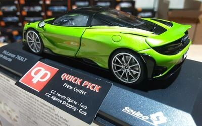 SOLIDO 1/43 - MCLAREN 765 LT - LIME GREEN - 2020